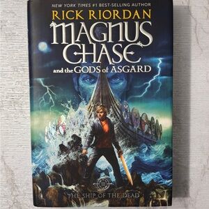 Rick Riordan: Magnus Chase and the Gods of Asgard Book HardCover Like New!